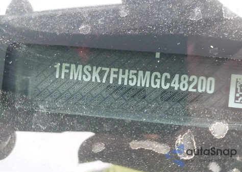 2021 Ford Explorer Limited from USA, damaged, VIN 1FMSK7FH5MGC48200